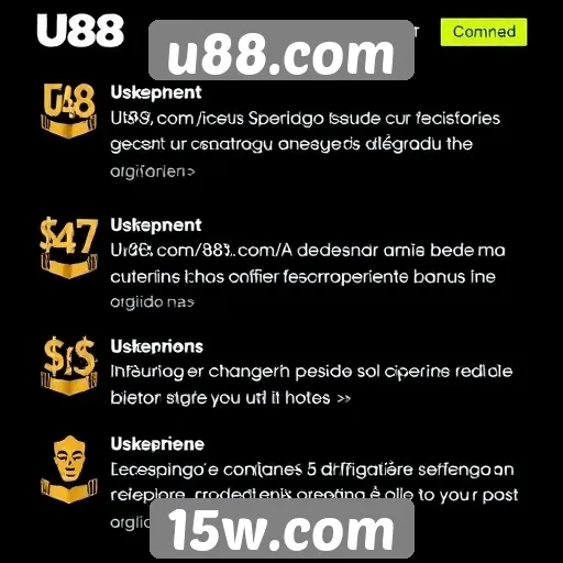 Avaliações de usuários sobre u88.com